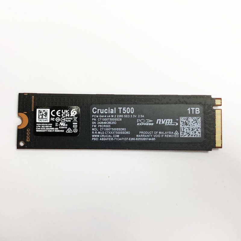 8시간사용) 마이크론 Crucial T500 M.2 NVMe 1TB